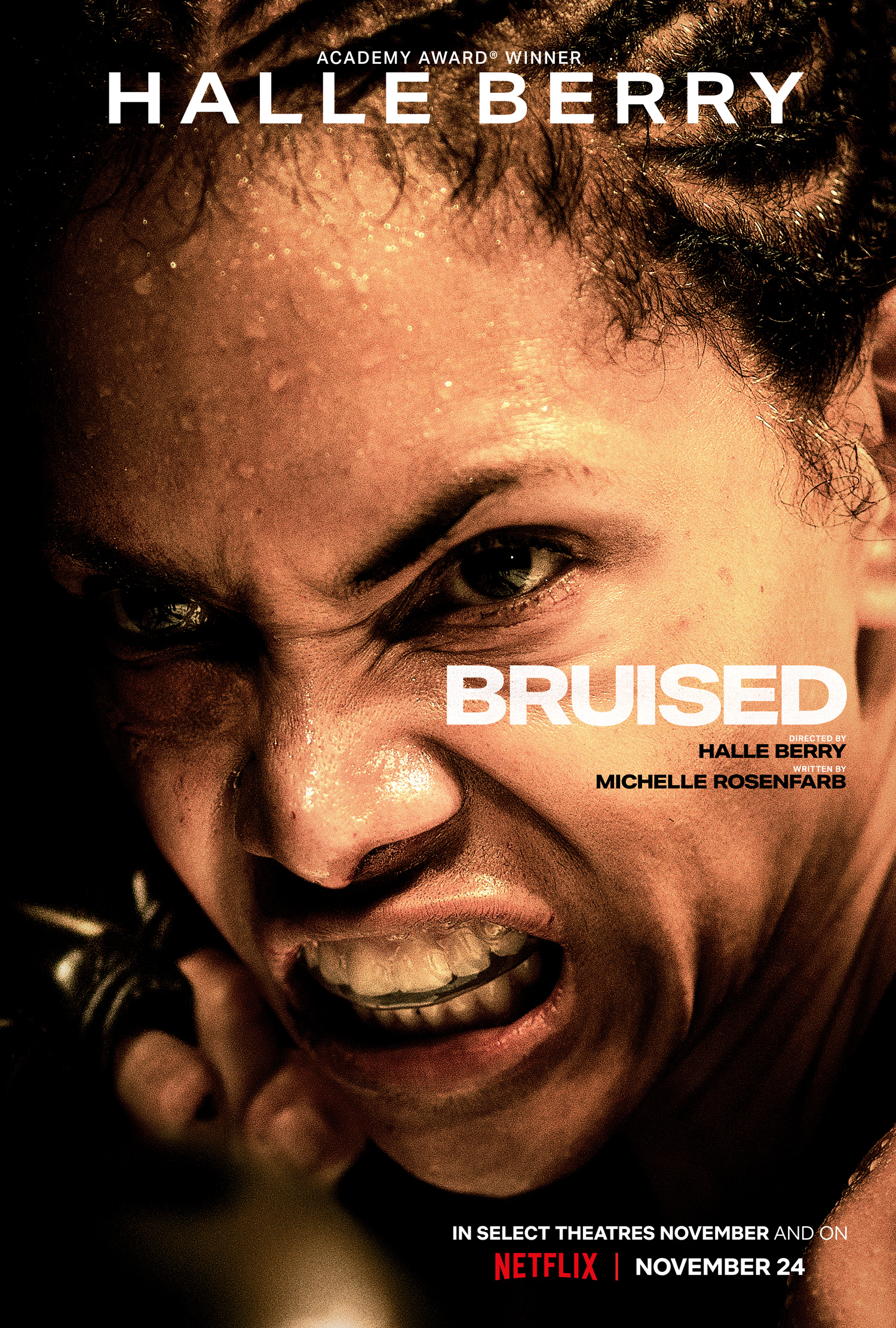 Halle Berry 'Bruised' Netflix Poster