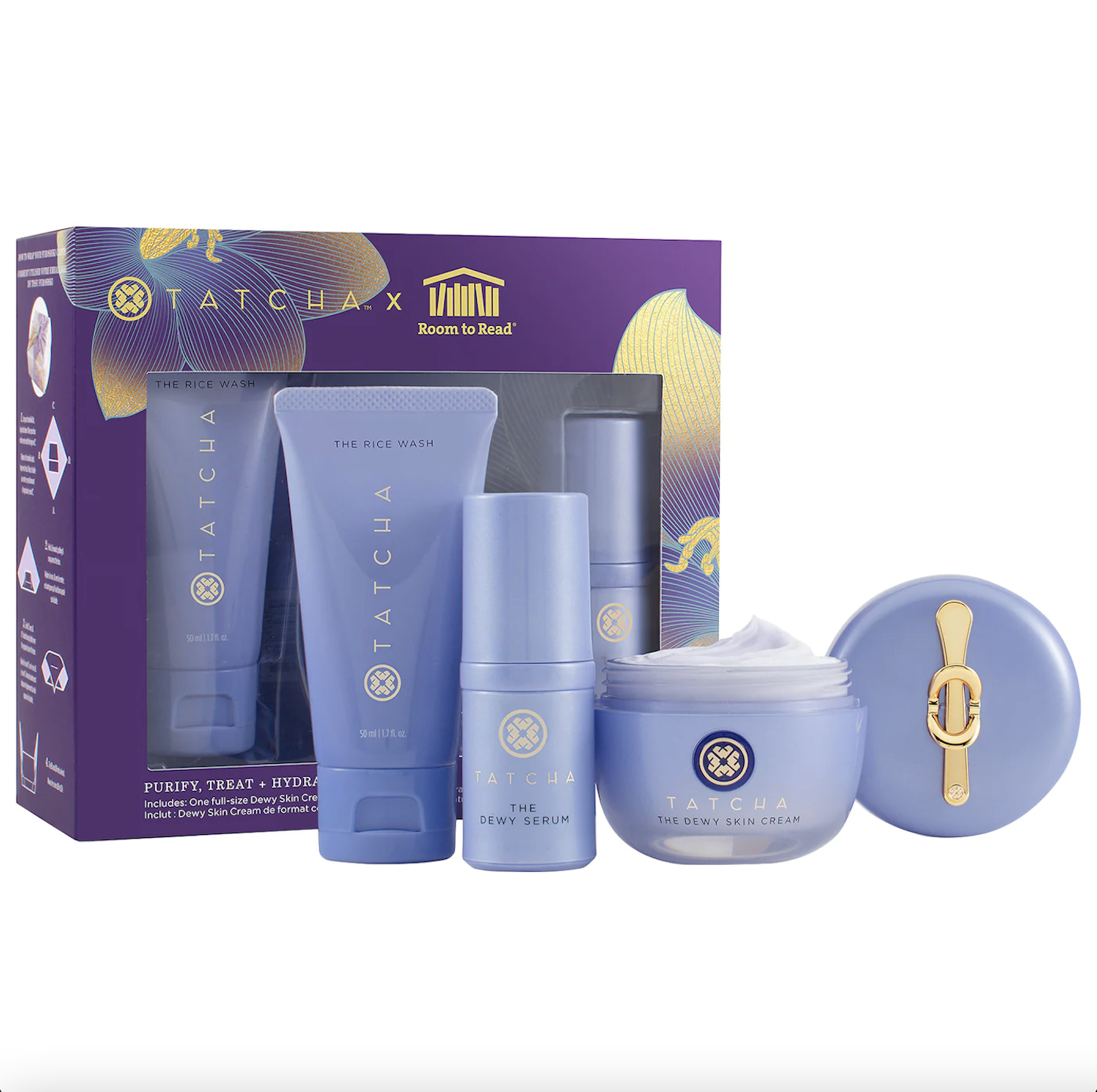 Tatcha Purify, Treat, and Hydrate Trio