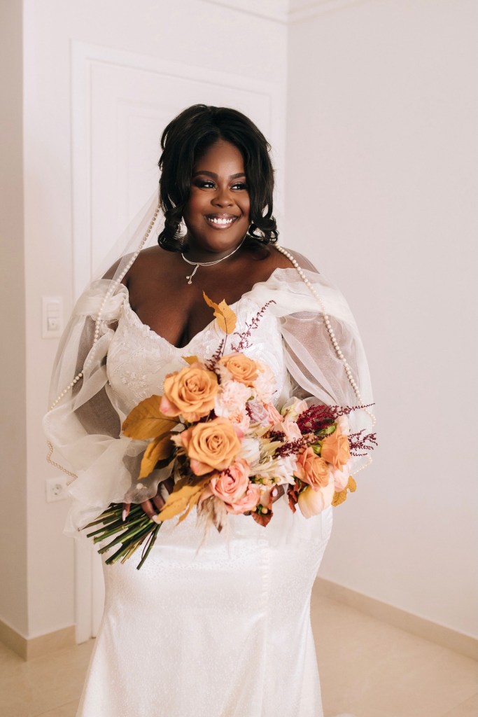 Raven Goodwin Wiley Battle Wedding Greece