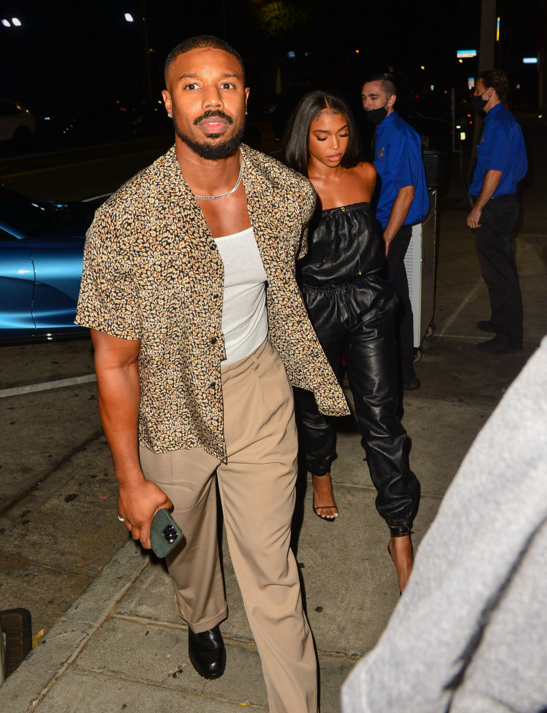 Lori Harvey and Michael B. Jordan