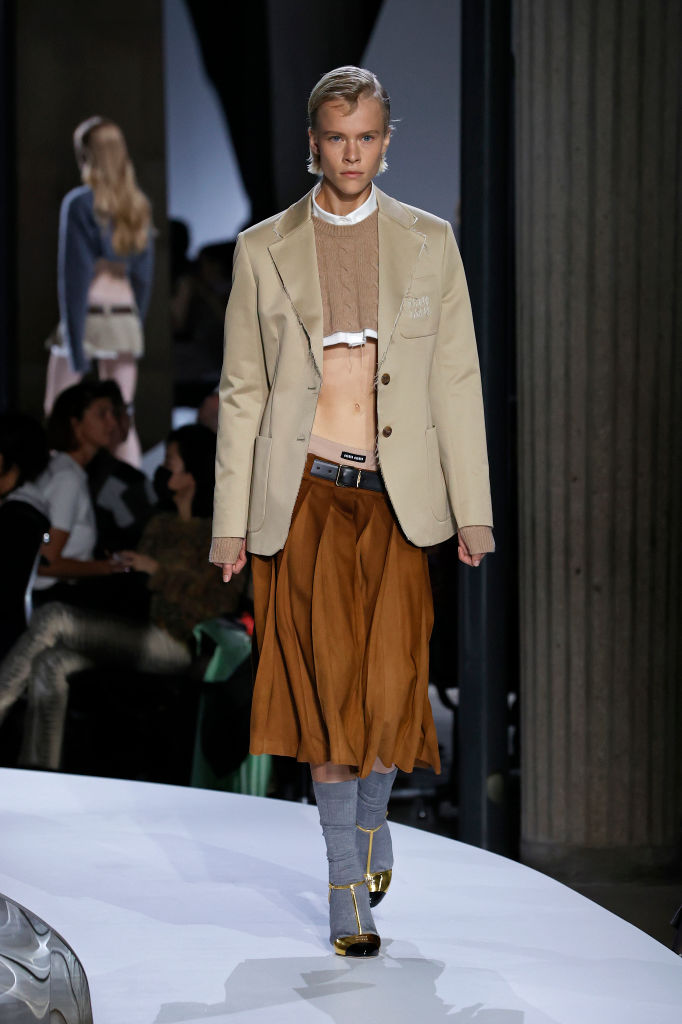 Miu Miu : Runway - Paris Fashion Week - Womenswear Spring Summer 2022