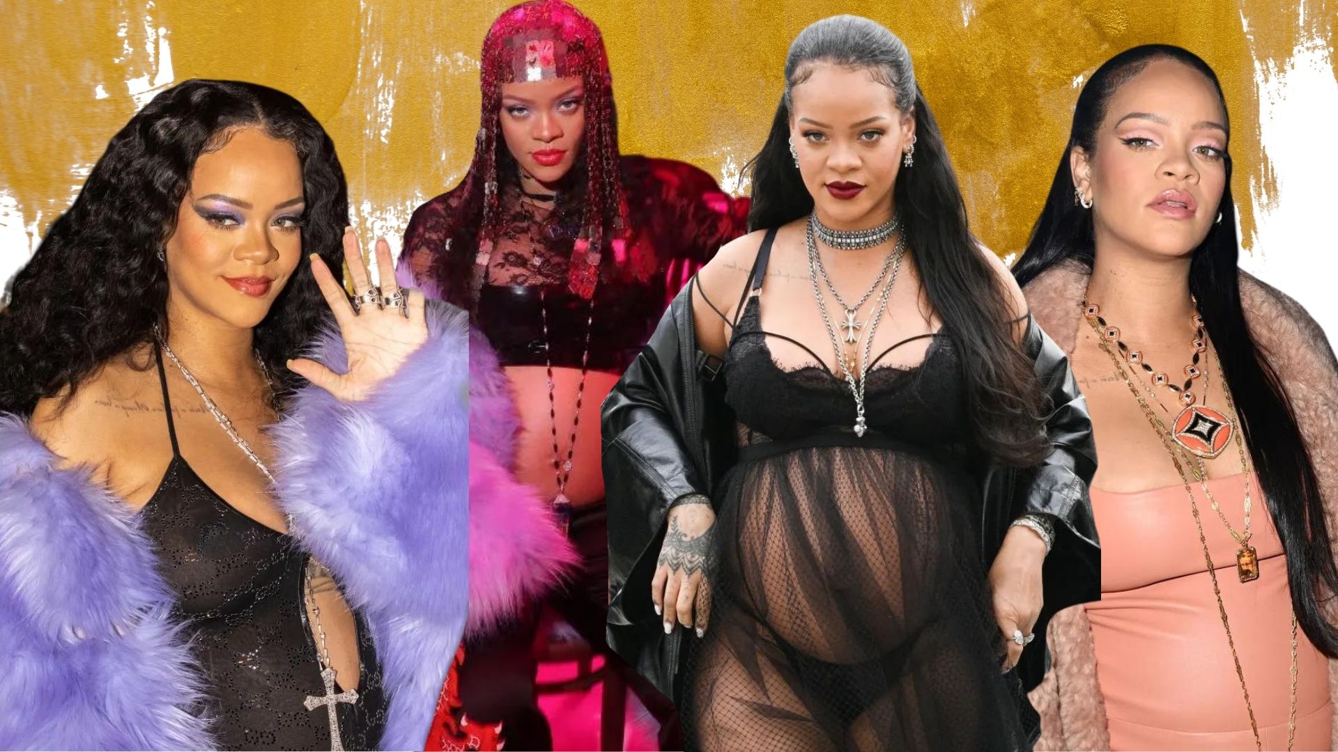 Rihanna Maternity Style