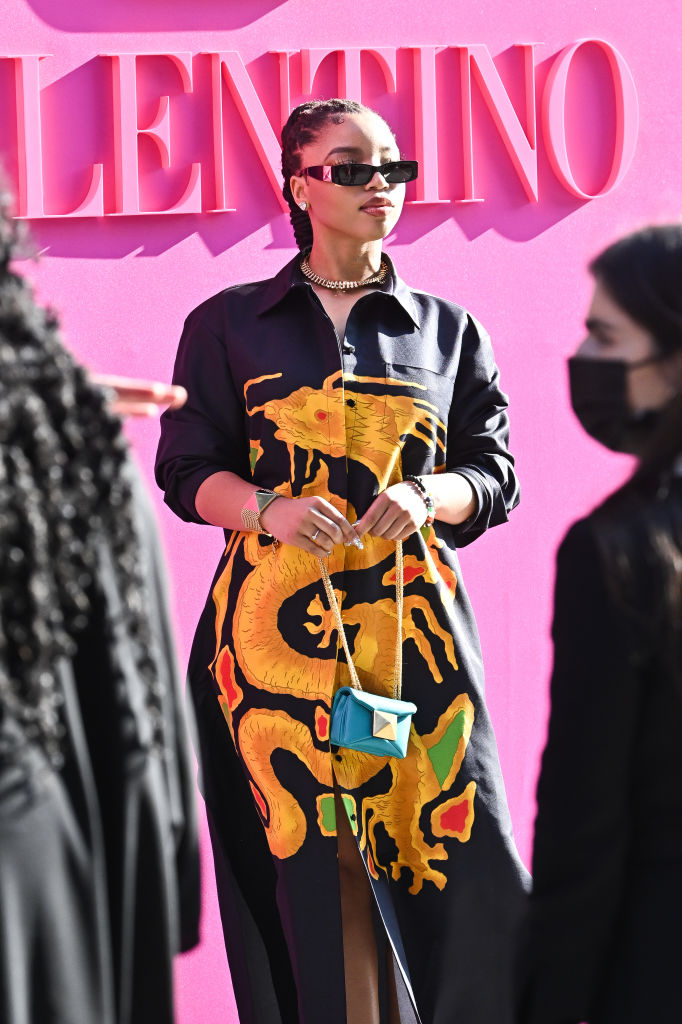 Valentino : Outside Arrivals - Paris Fashion Week - Womenswear F/W 2022-2023