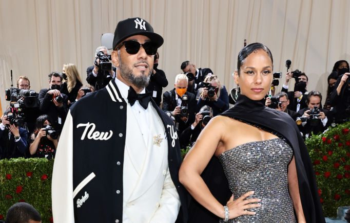 swizz beats. alicia keys. The 2022 Met Gala Celebrating "In America: An Anthology of Fashion" - Arrivals