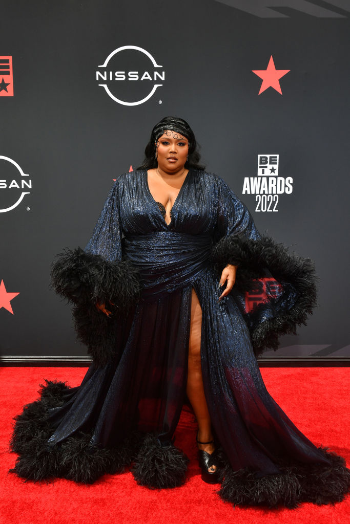 Lizzo 2022 BET Awards red carpet