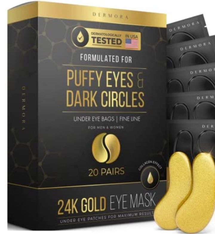 24K Gold Eye Mask
