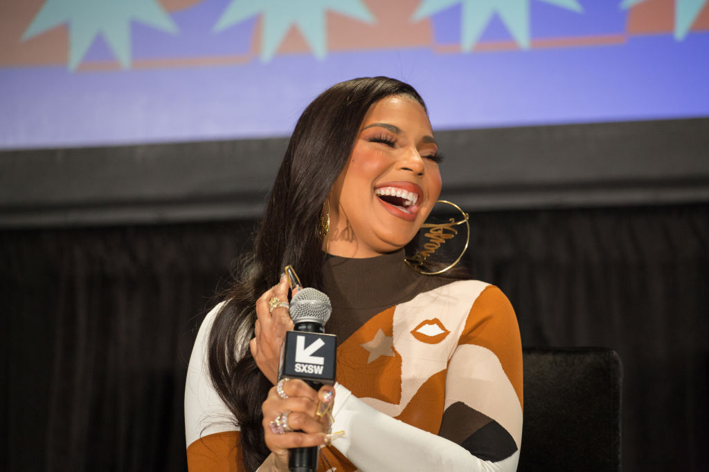 Ashanti in Gucci Swimsuit