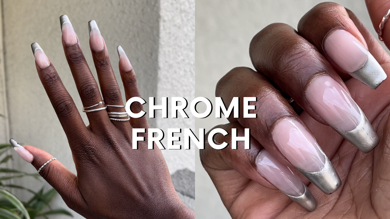 Anika Kai chrome nail tutorial