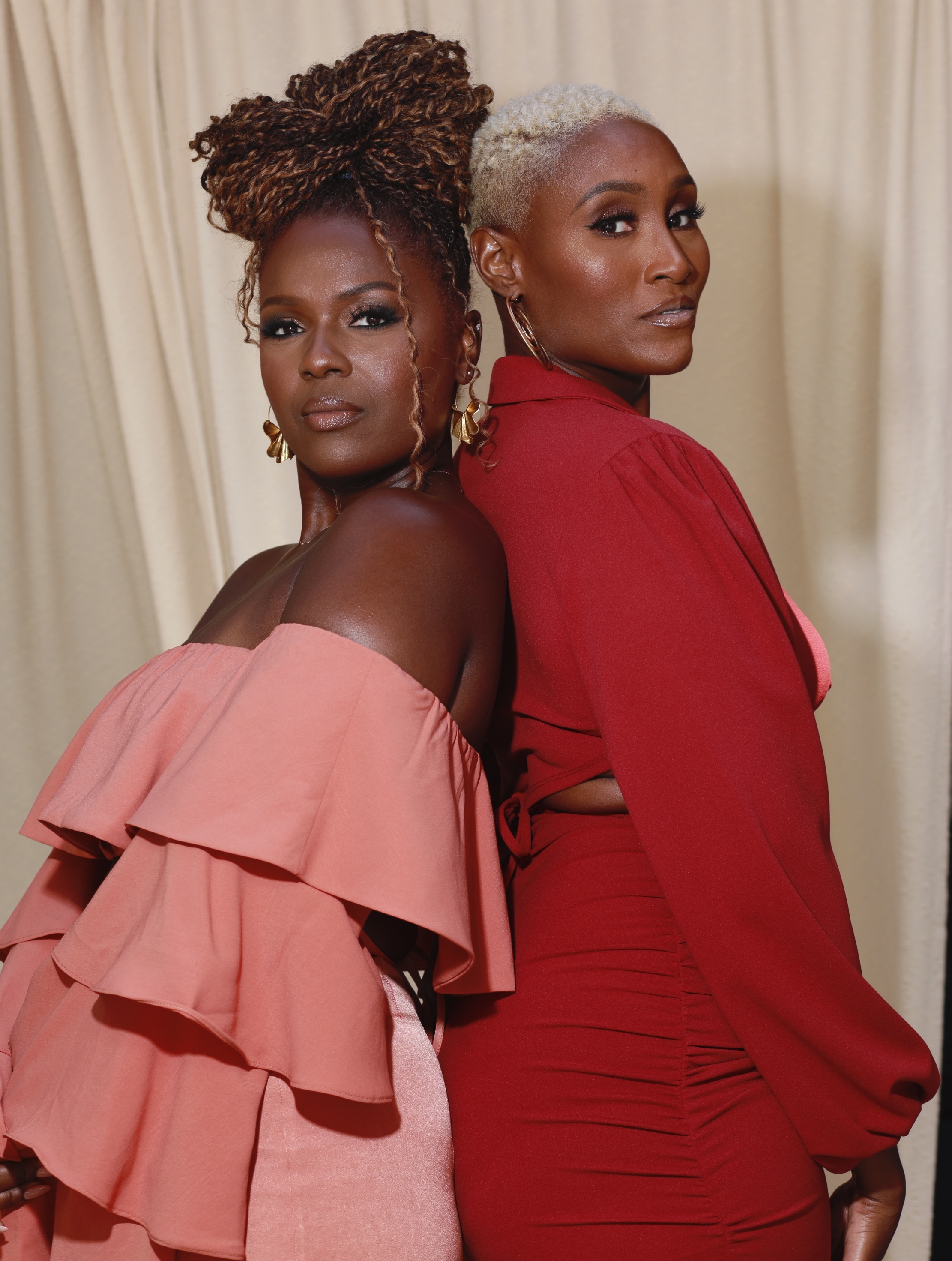 Deborah Joy Winans and Lyvonne Briggs sancified hosts