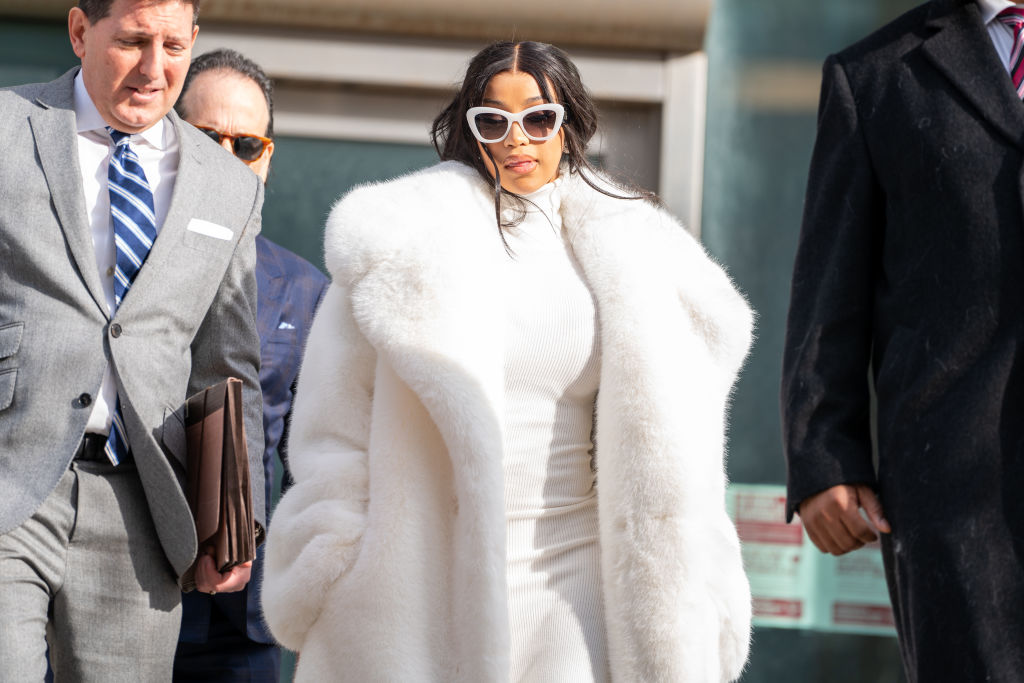 Cardi B Appears In Queens Court After Misdemeanor Guilty Plea In September