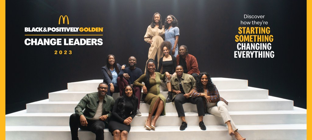 Keke Palmer X McDonalds Black and positively golden