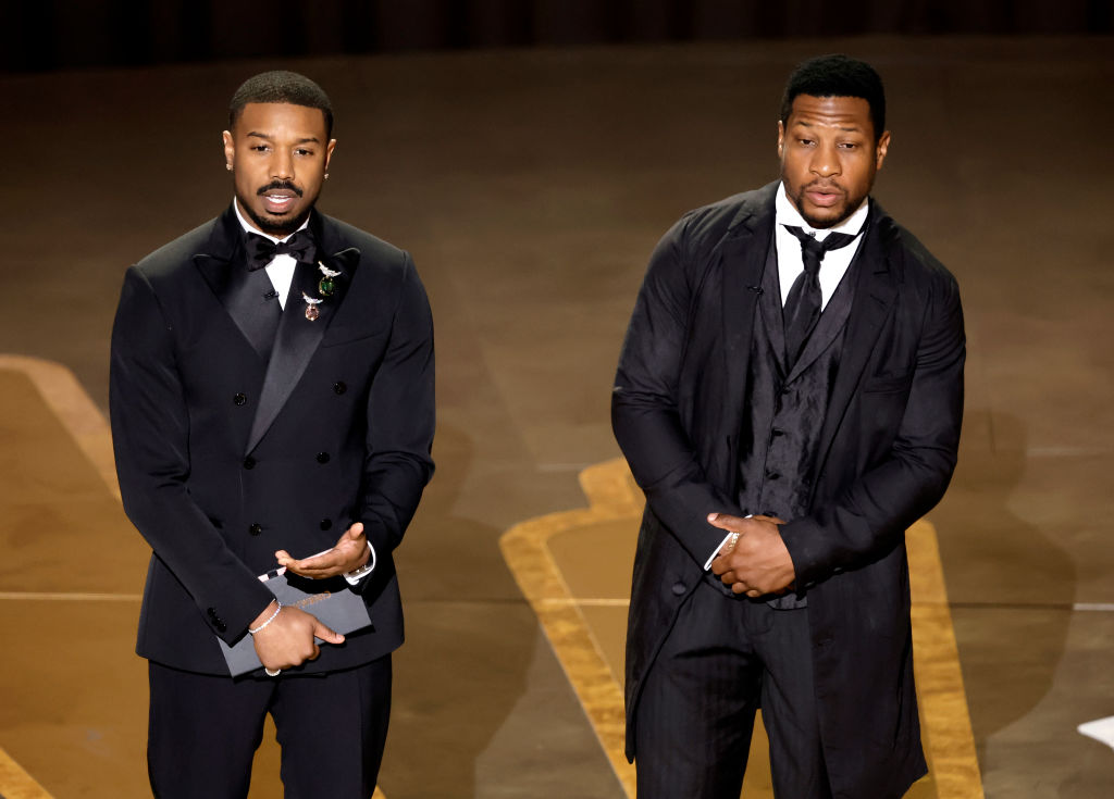 michael b. jordan jonathan majors 2023 oscars