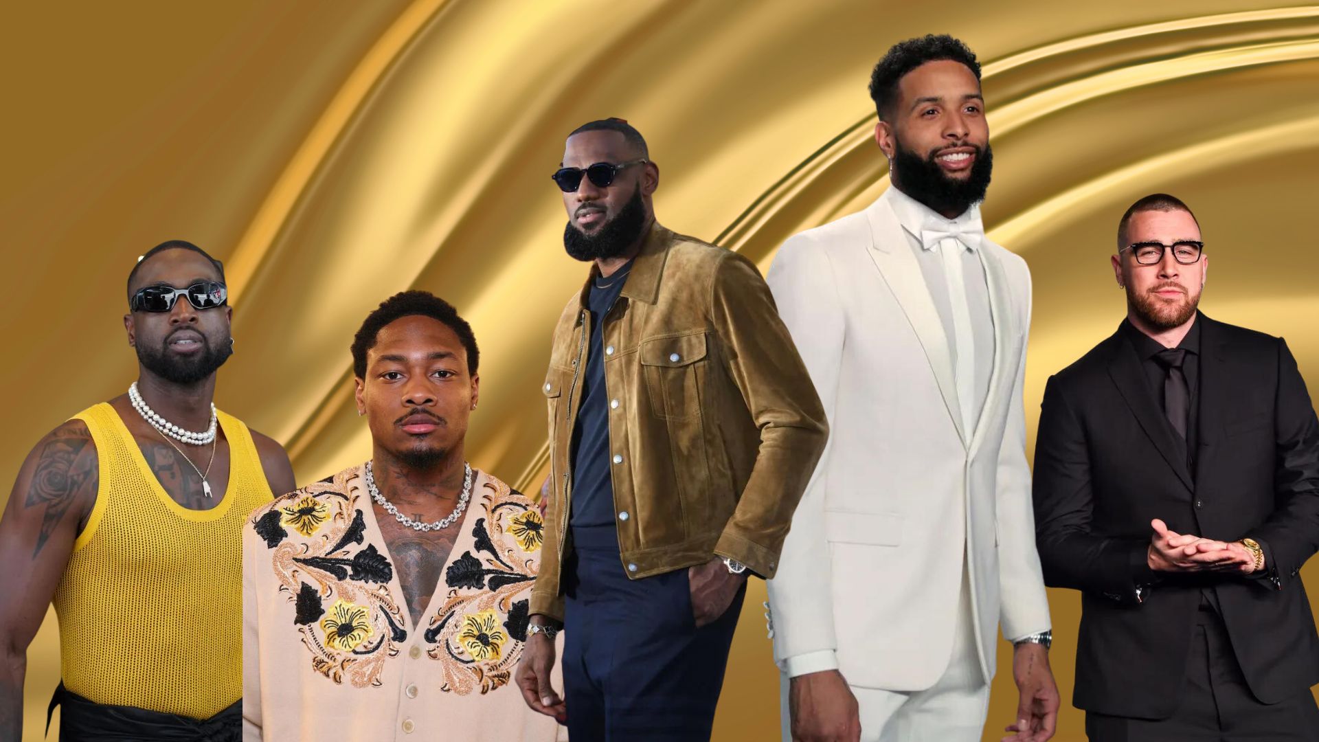 Stylish Black Male Athletes