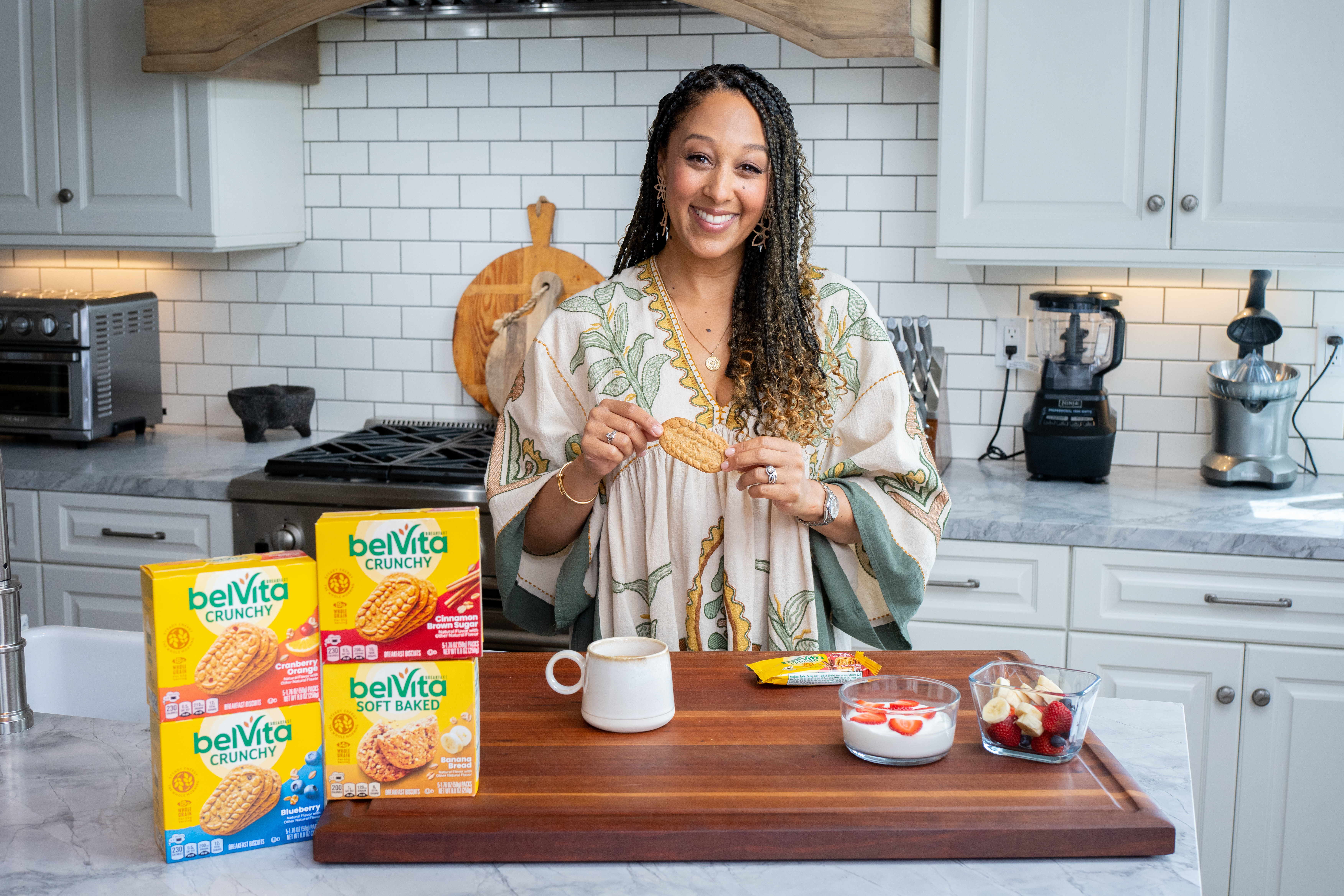 Tamara Mowry-Housley and BelVita