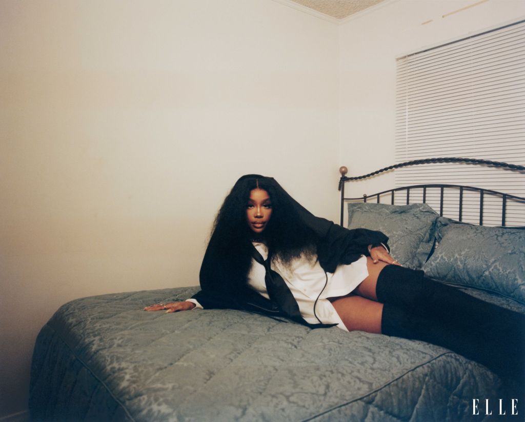 SZA Talks Adjusting To Fame And Accentuating Her Derrière In The June/July 2023 Music Issue For 'Elle'
