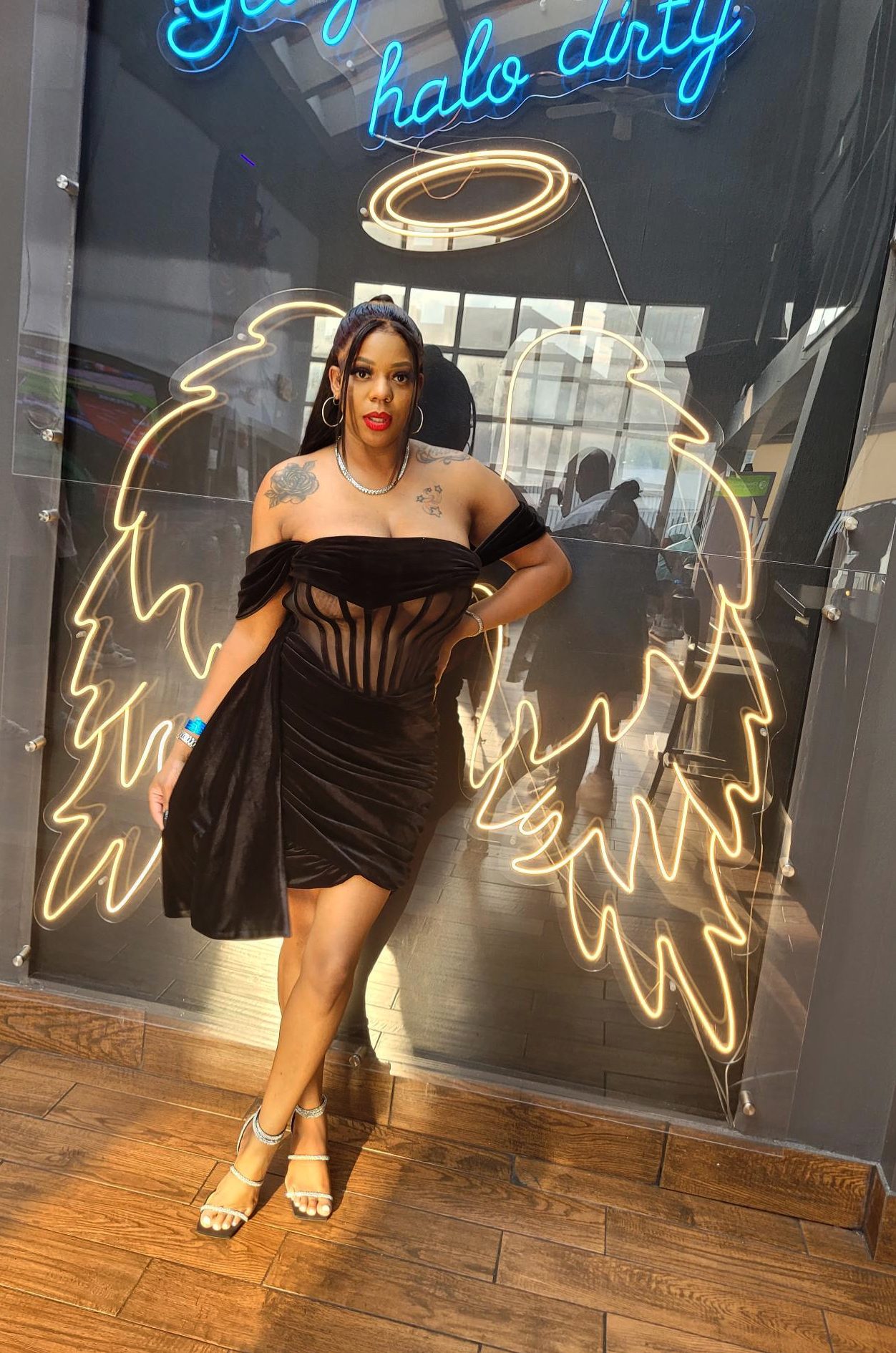 Shamika Sanders Miss Circle New York Birthday Dress