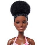 Barbie Loves the Ocean Doll with Natural Black Hair, Pineapple Dress & Accessories, Doll & Clothes Made From Recycled Plastics