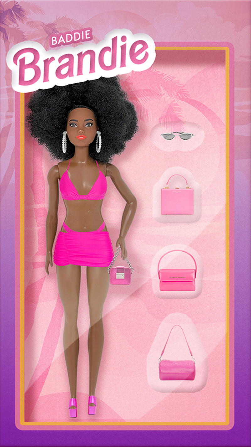 Brandon Blackwood Brandie Collection Barbiecore