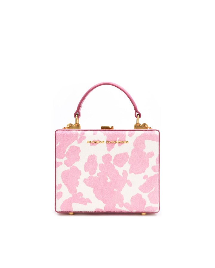 Brandon Blackwood Pink Cowprint Kendrick Trunk