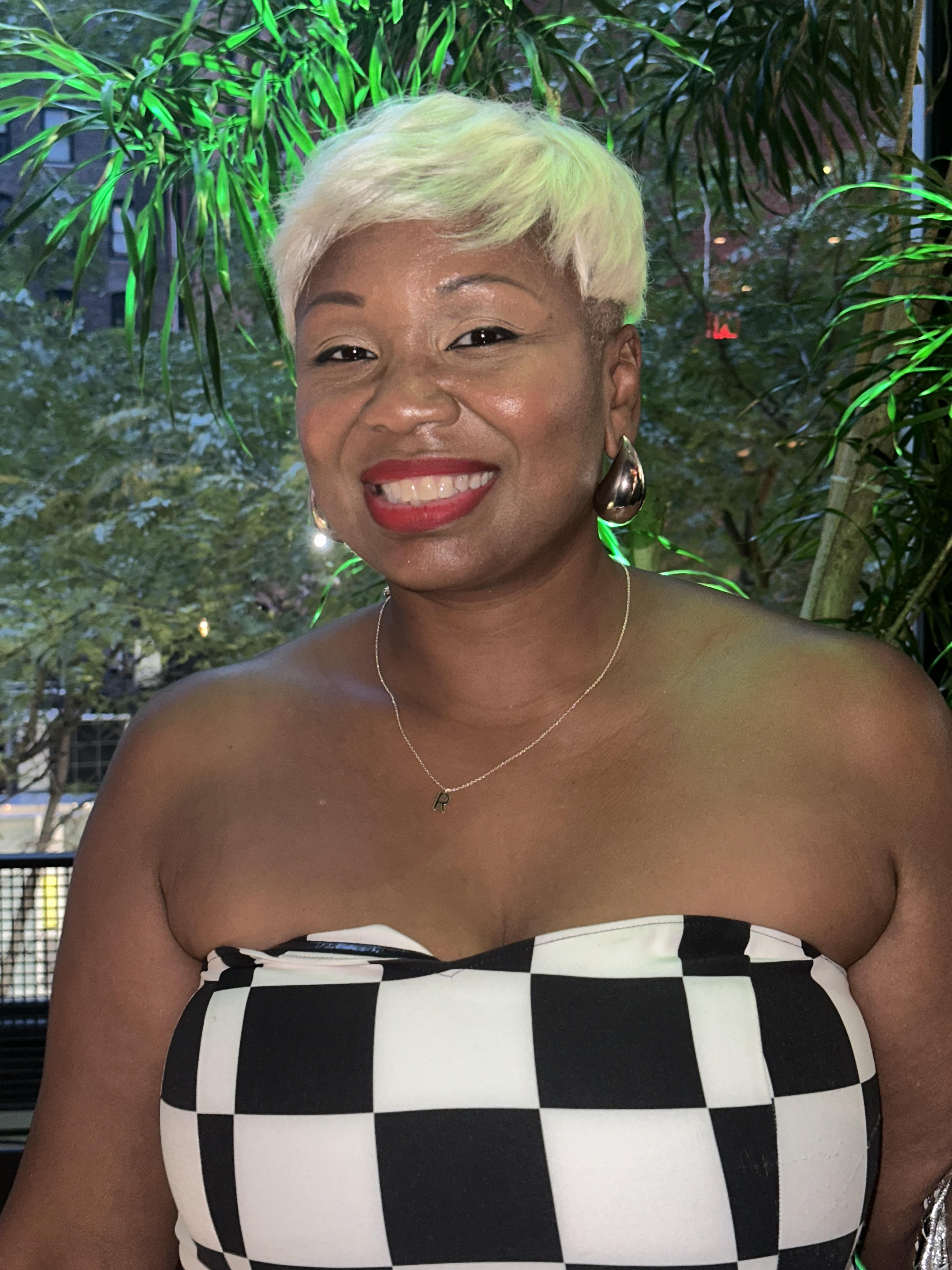 Attendee at ESSENCE Fashion House 2023