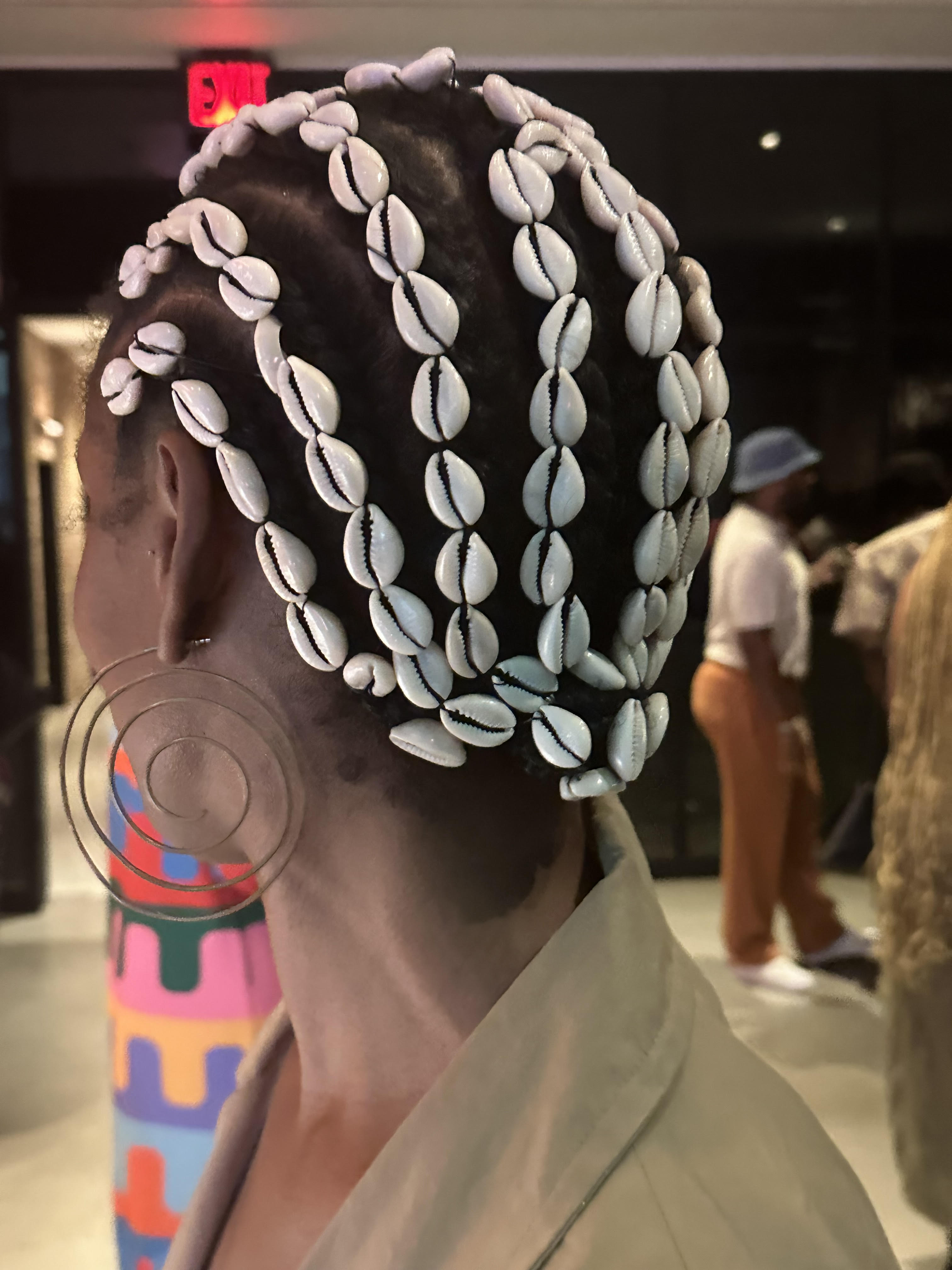 Attendee at ESSENCE Fashion House 2023