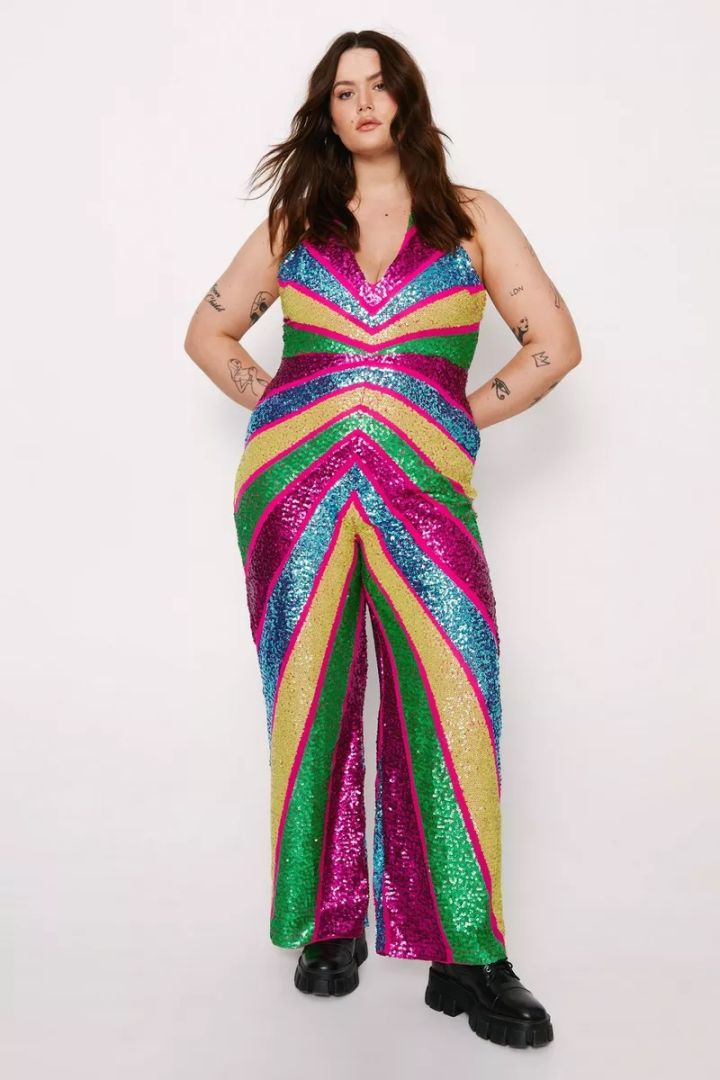 This Nasty Gal Jumpsuit Screams Dancing Queen
