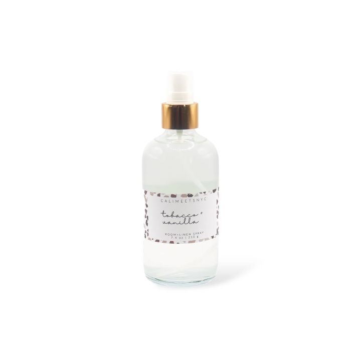 Cali NYC Tobacco + Vanilla Room + Linen Spray