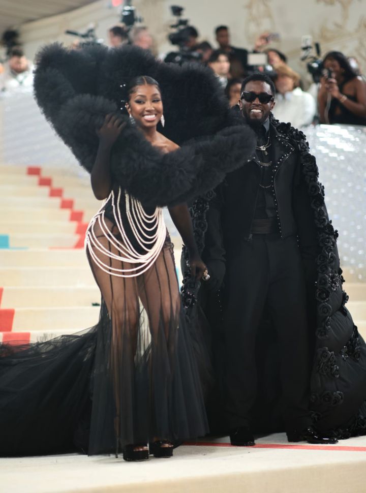 Careesha "Yung Miami" Brownlee and Sean "Diddy" Combs