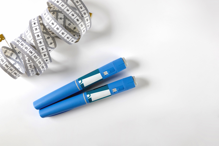 Ozempic Insulin injection pen or insulin cartridge pen for diabetics.