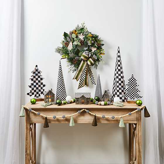 Courtly Cone Trees, Set of 3