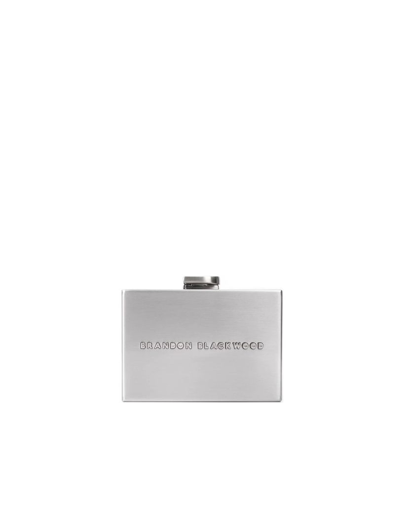 Brandon Blackwood Mini Metal Minaudière