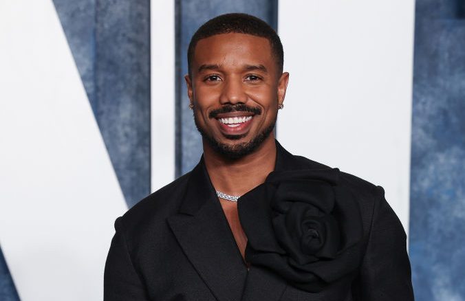michael b. jordan 2023 Vanity Fair Oscar Party Hosted By Radhika Jones - Arrivals