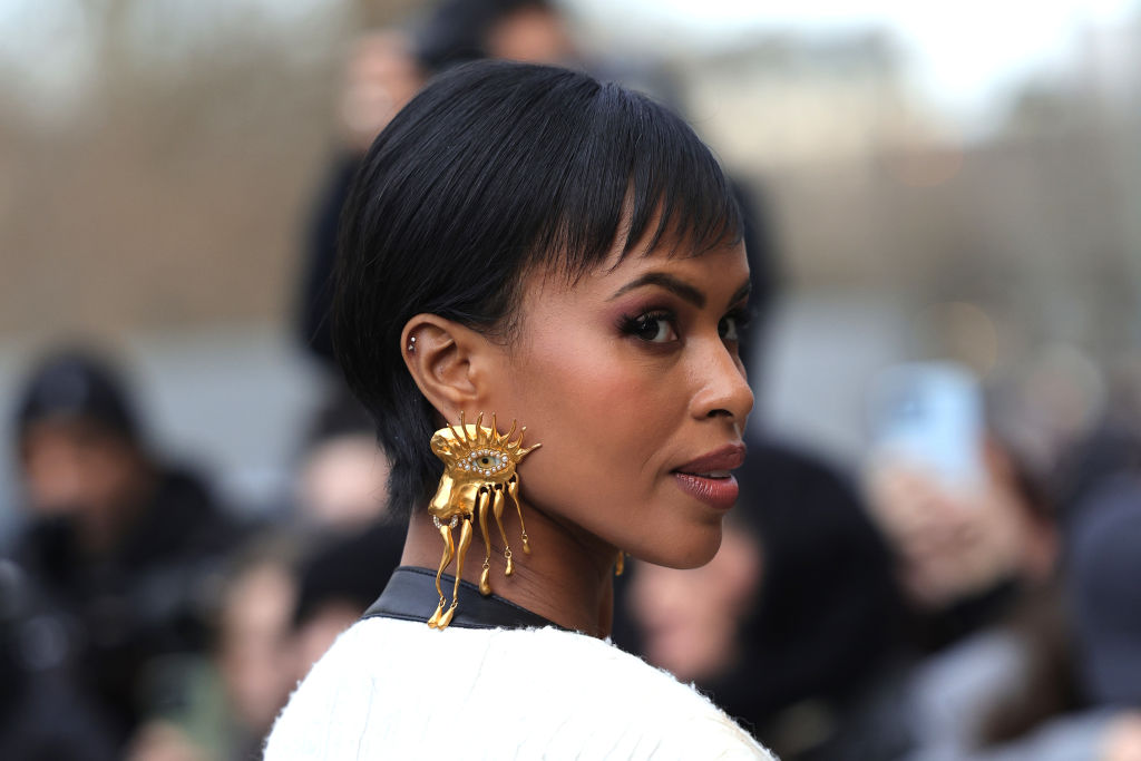 Schiaparelli : Outside Arrivals - Paris Fashion Week - Haute Couture Spring/Summer 2024