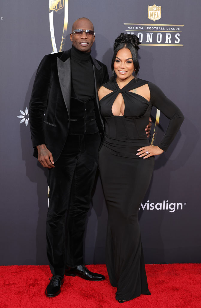  Chad "Ochocinco" Johnson and Sharelle Rosado