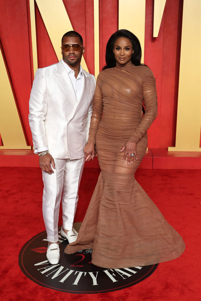 Russell Wilson and Ciara