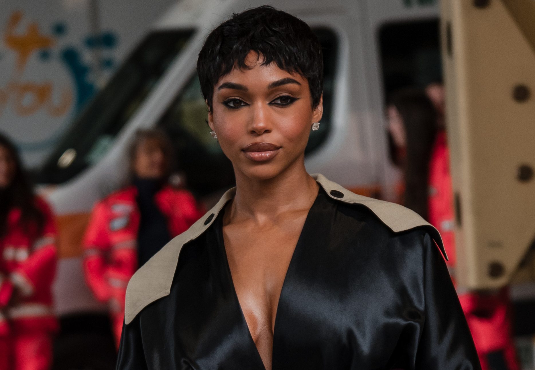 lori harvey Street Style - Day 5 - Milan Fashion Week - Womenswear Fall/Winter 2024-2025