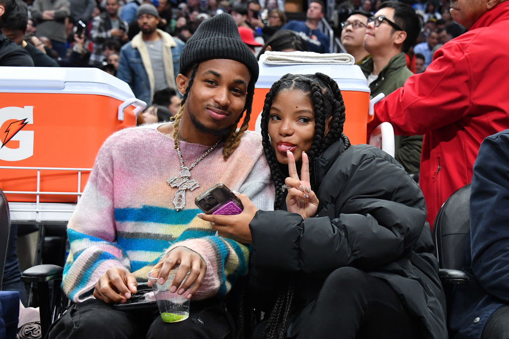 Celebrities At The Los Angeles Clippers Game