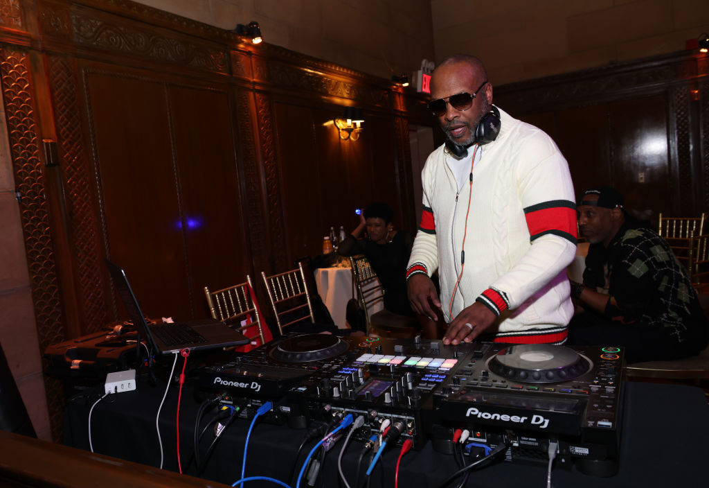 DJ Jazzy Jeff djing at a gala