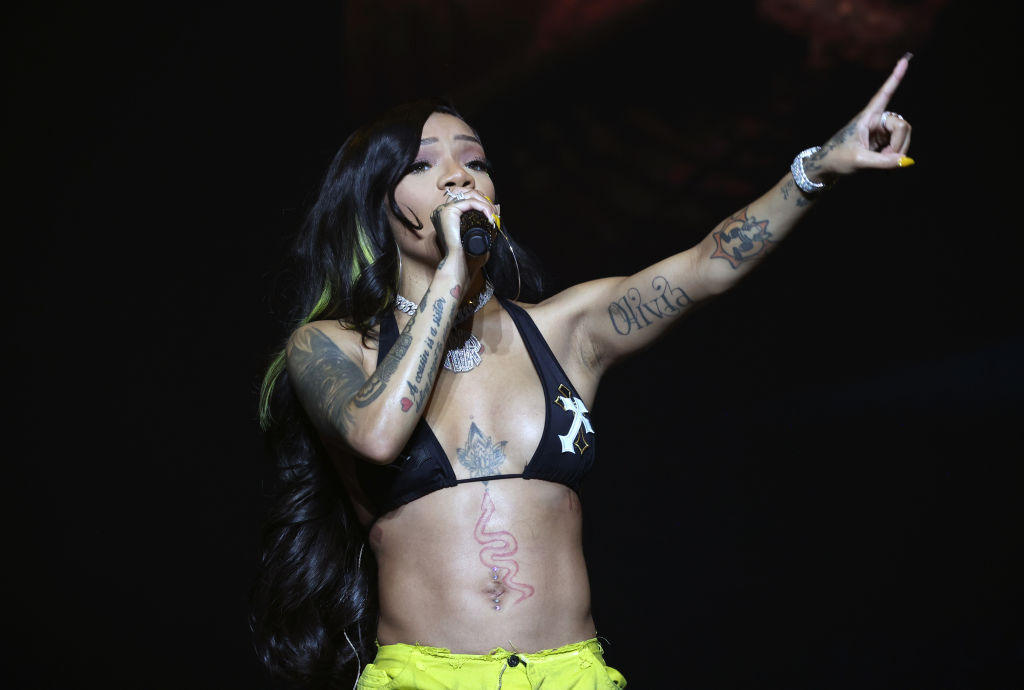 Megan Thee Stallion Performs During The Hot Girl Summer Tour At Madison Square Garden In New York City