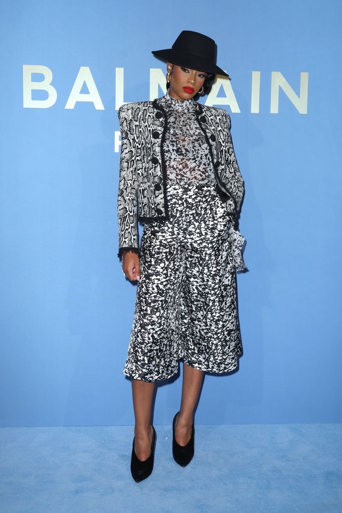 Balmain : Photocall - Paris Fashion Week - Womenswear Spring/Summer 2024