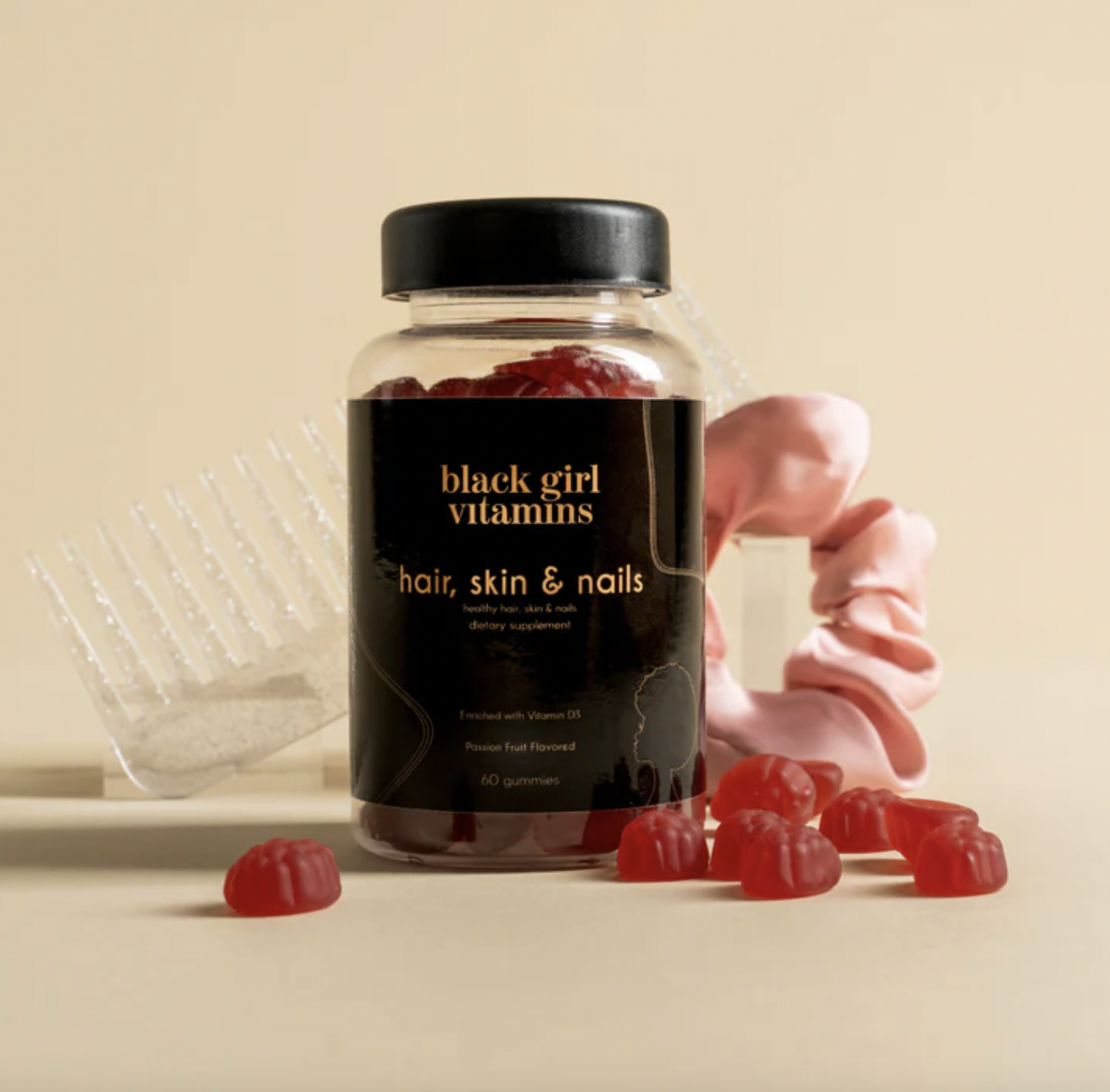 Black Girl Vitamins Hair Skin & Nails