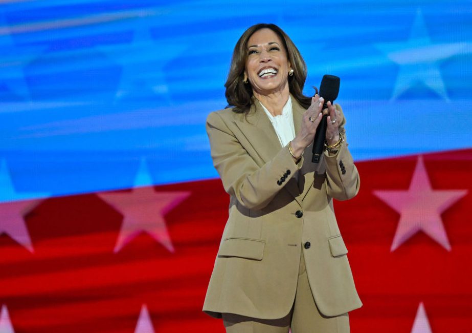 CHICAGO, ILLINOIS - August 19: Democratic presidential nominee