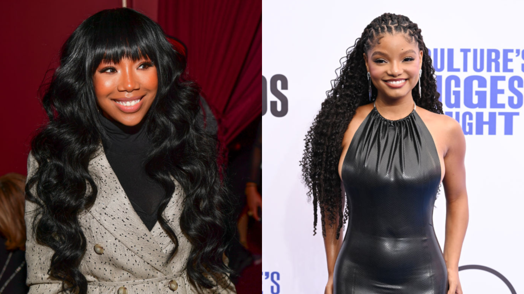 Brandy wants Halle Bailey to play her in bio pic