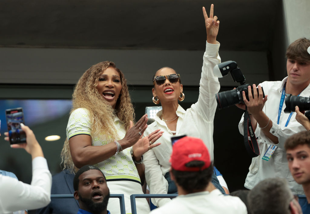 Celebrities Attend The 2024 US Open Tennis Championships - Day 7