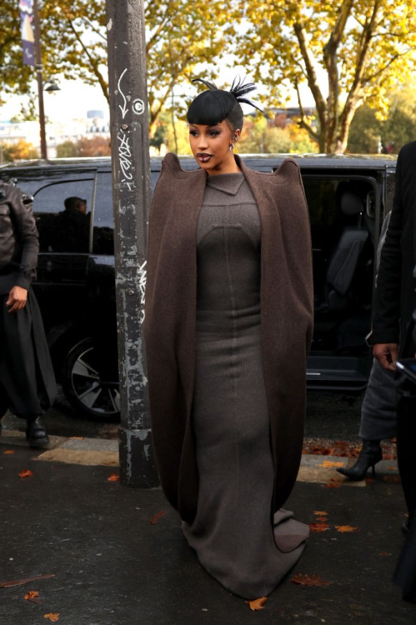 Rick Owens: Outside Arrivals - Paris Fashion Week - Womenswear Spring-Summer 2025