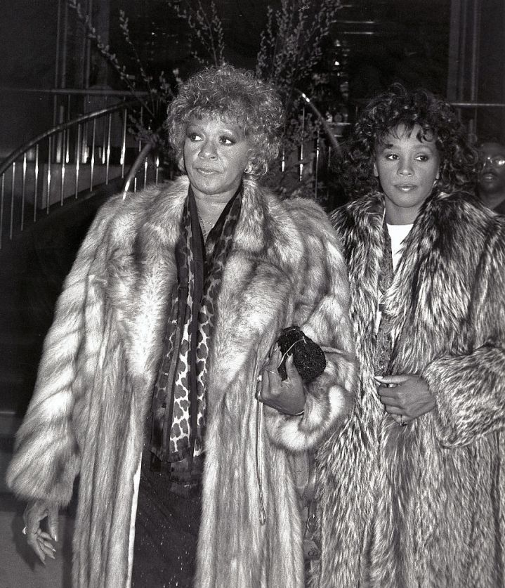 Cissy and Whitney always knew how to make an entrance.
