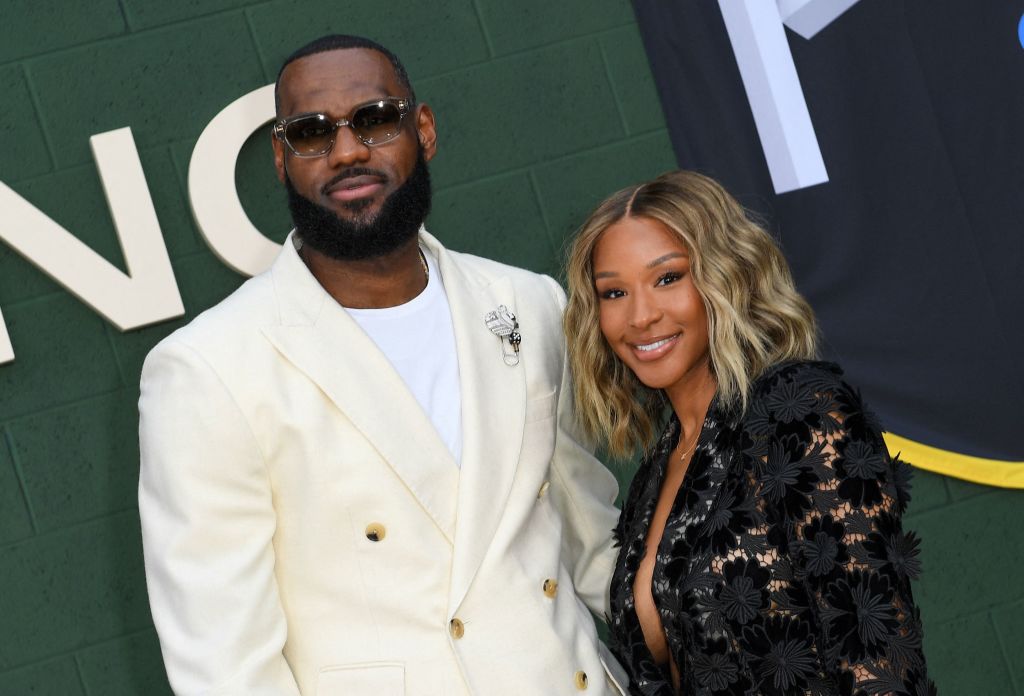 US-ENTERTAINMENT-STREAMING-SHOOTING STARS - LeBron James, Savannah 