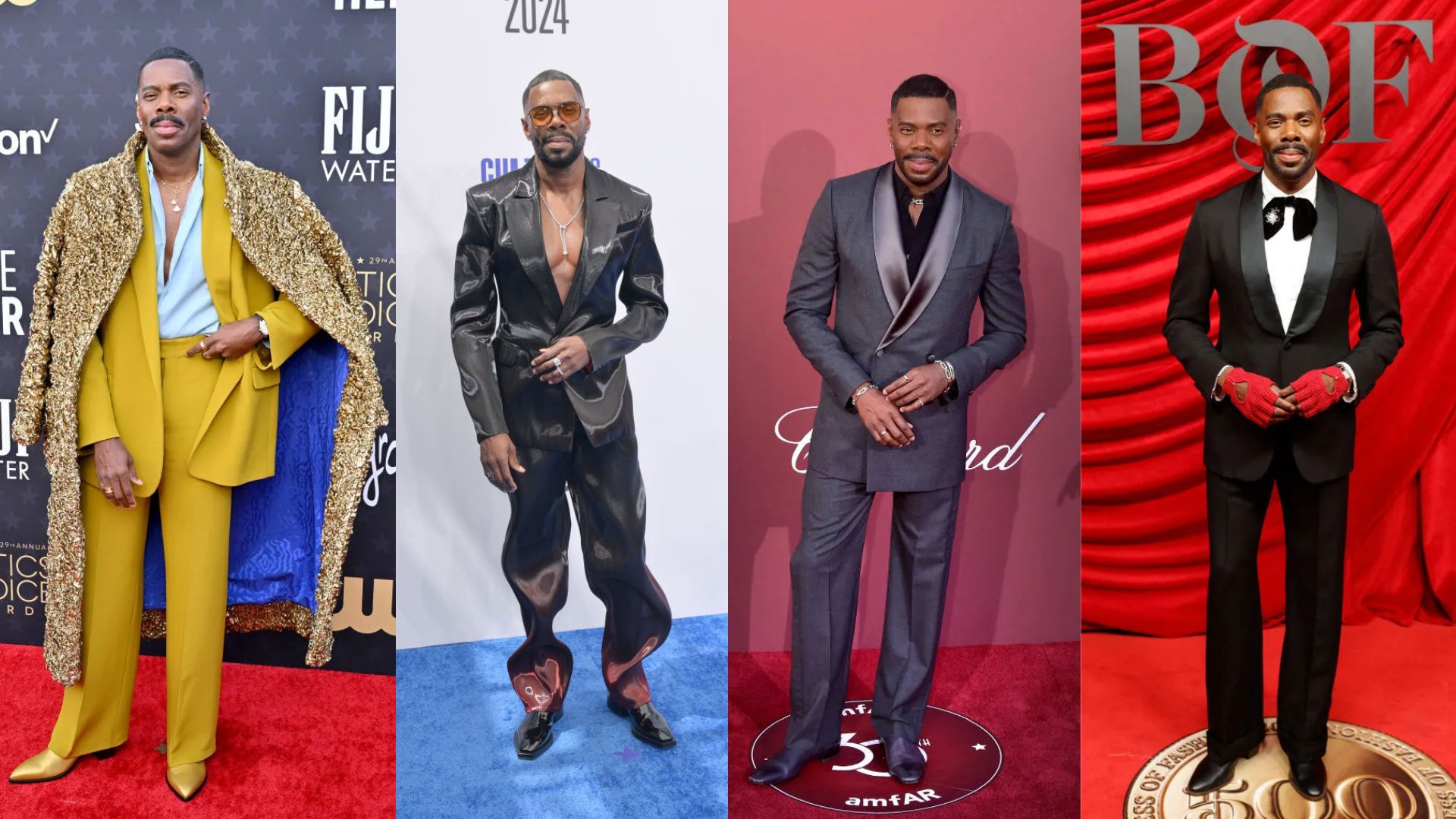 Colman Domingo met gala co-chair
