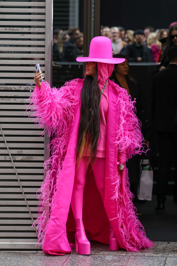 Erykah Badu At Paris Fashion Week 2022