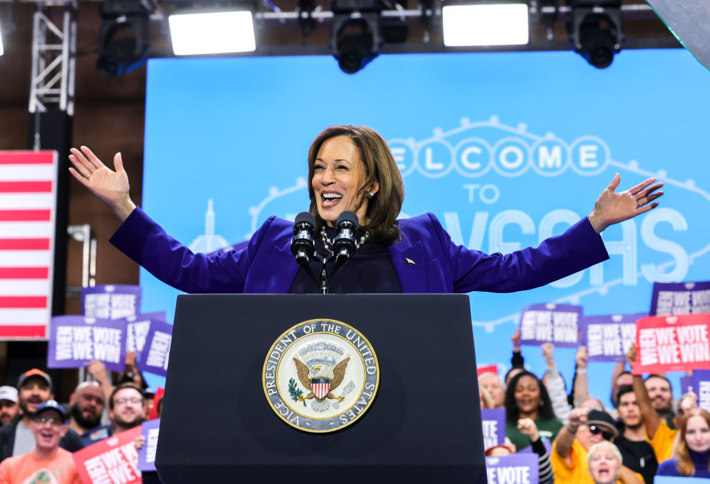 Kamala Harris Campaigns Across Nevada Ahead Of Election Day